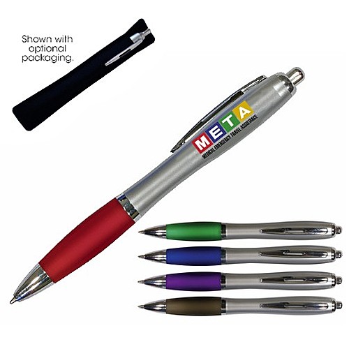 Main photo of Silhouette Satin Grip Pen, Full Color Digital