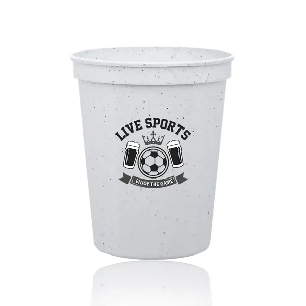 Granite color option for 16 Oz. Reusable Plastic Stadium Cups