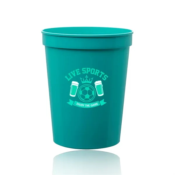 Mint Green color option for 16 Oz. Reusable Plastic Stadium Cups