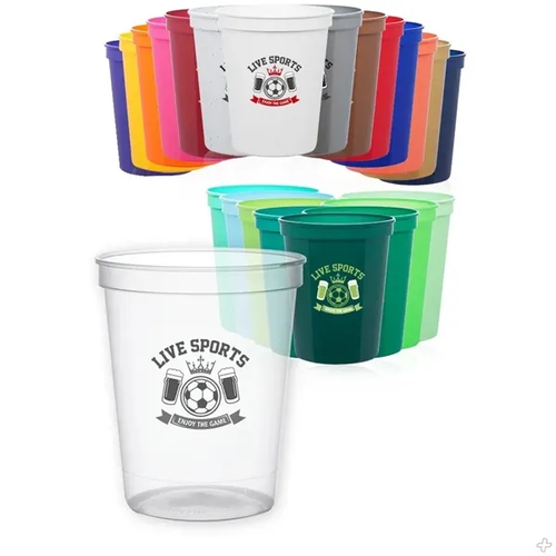 Main photo of 16 Oz. Reusable Plastic Stadium Cups