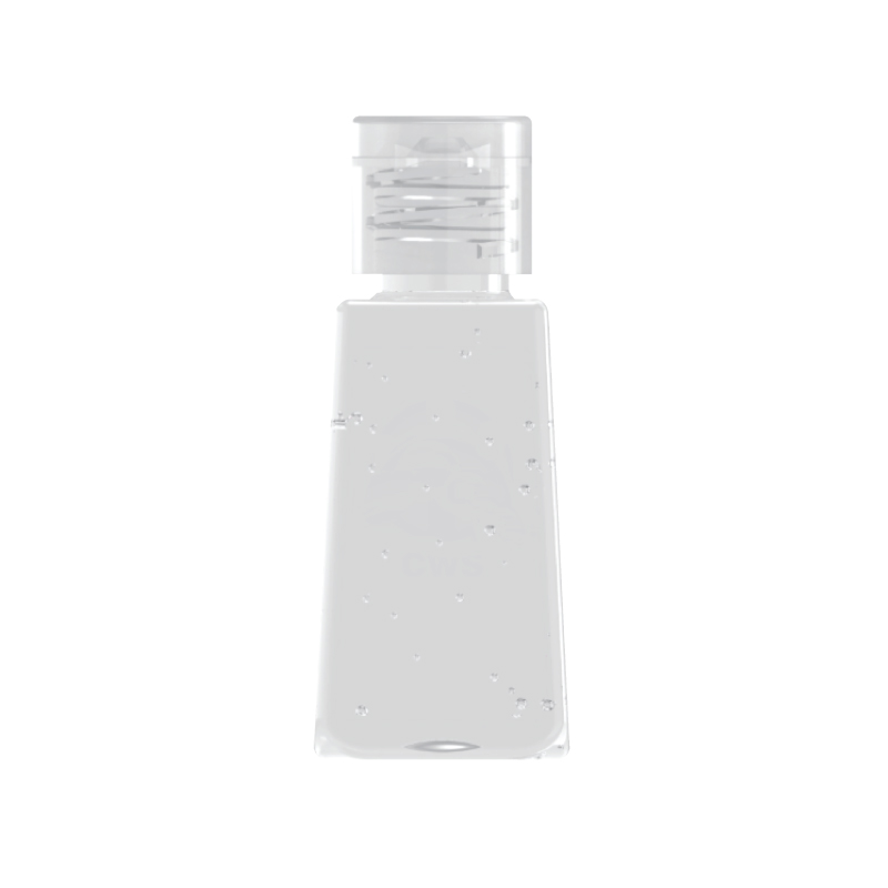 Clear color option for 1 Oz. 75% Bottle Antibacterial Hand Sanitizer Gel