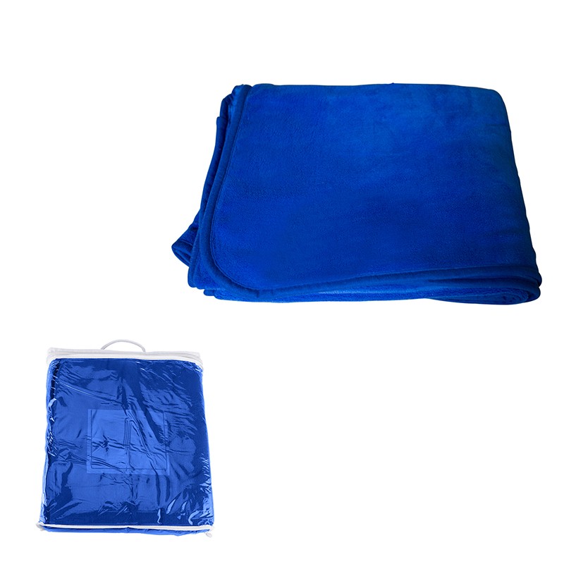Blue Reflex color option for Chenille Micro Plush Fleece Blanket