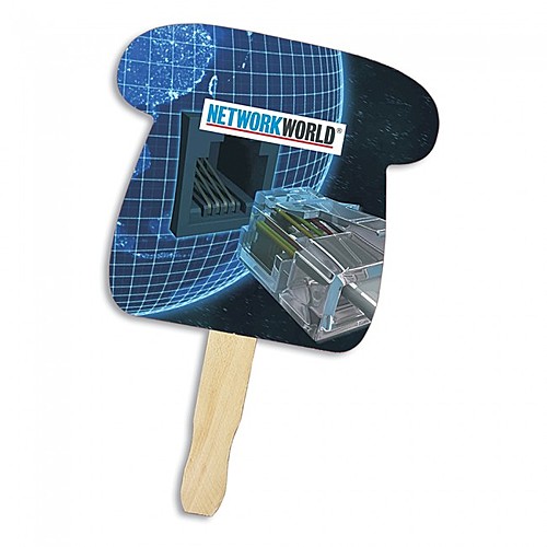 Photo of Telephone Shape Hand Fan, Full Color Digital