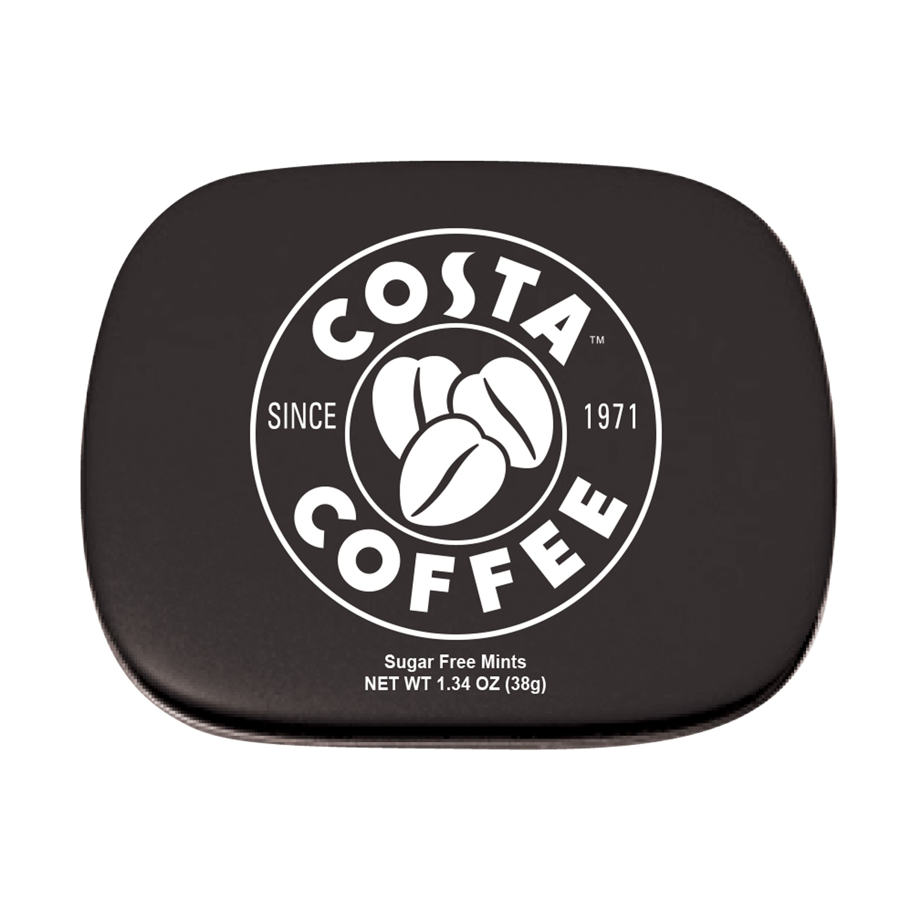 Black color option for Hinged Mint Tin