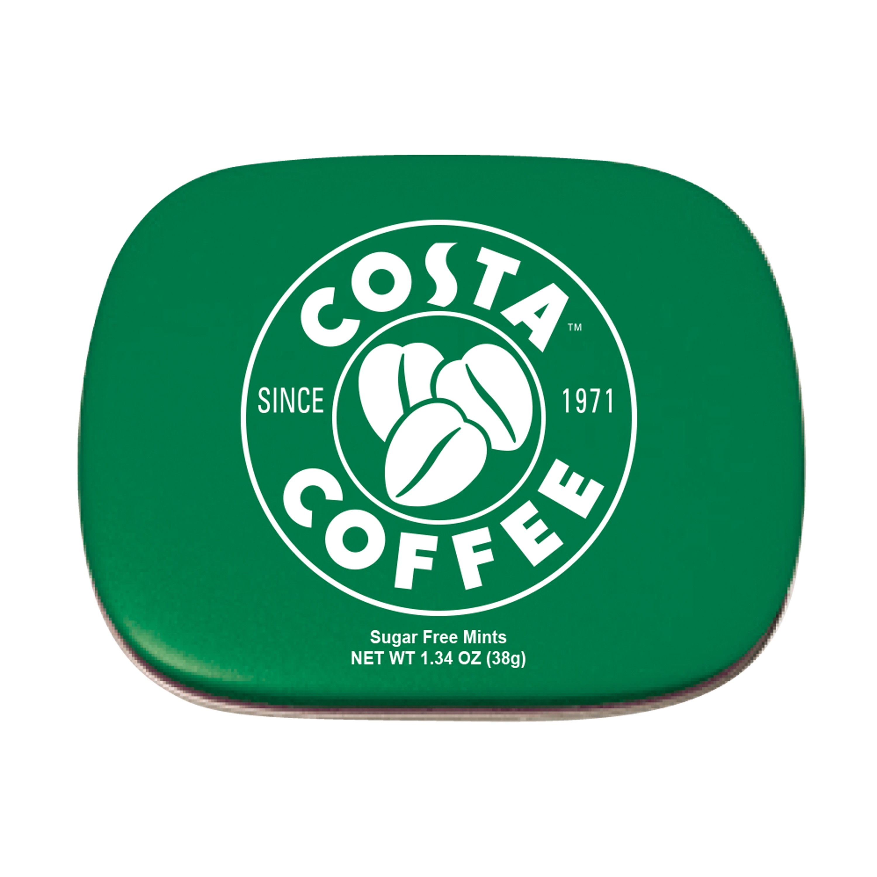 Green color option for Hinged Mint Tin