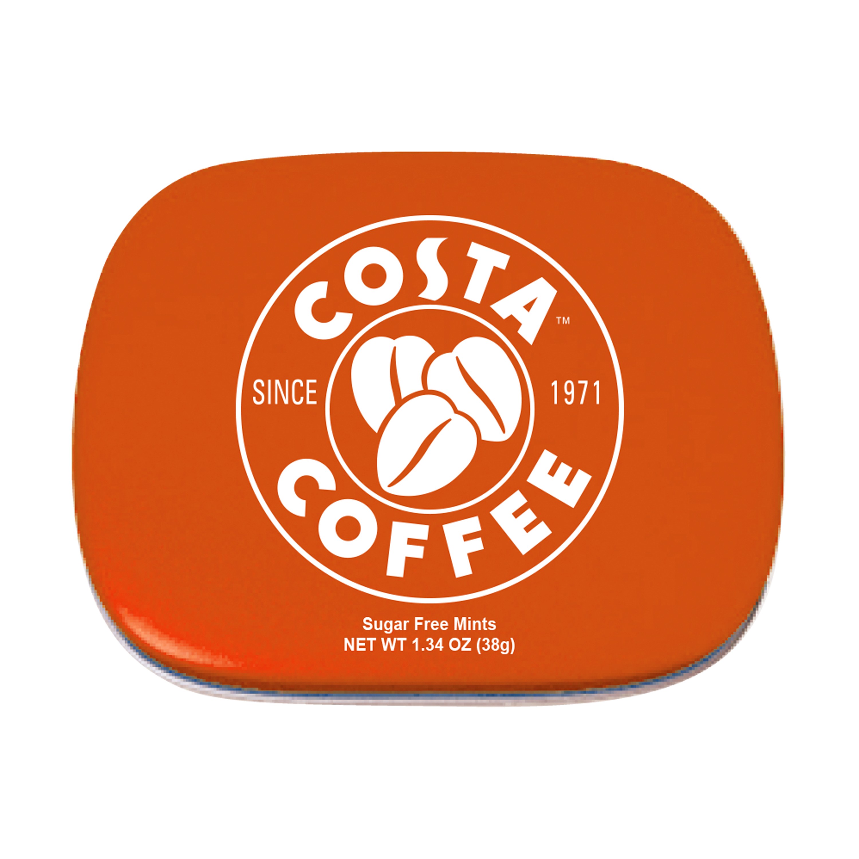 Orange color option for Hinged Mint Tin