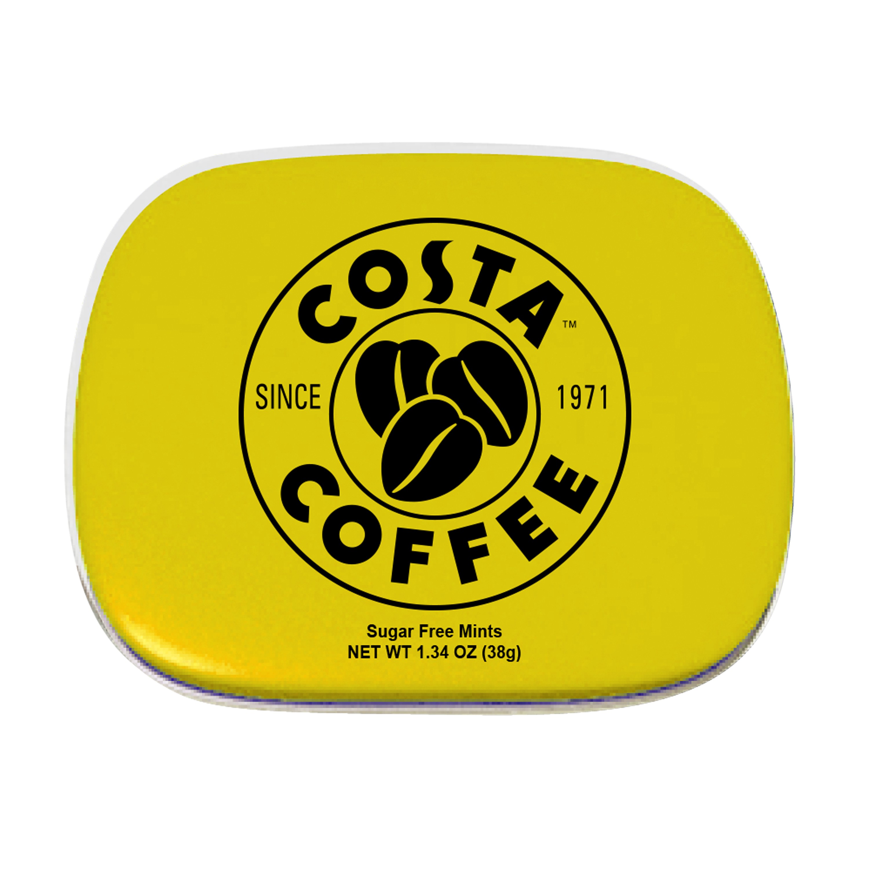 Yellow color option for Hinged Mint Tin