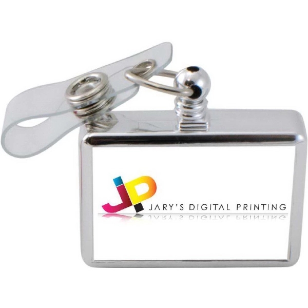 Silver color option for Metallic Badge Reels