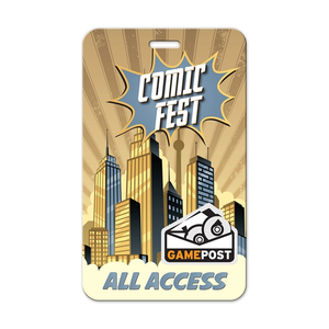 Photo of Press Pass/Lanyard Card 3" X 5"