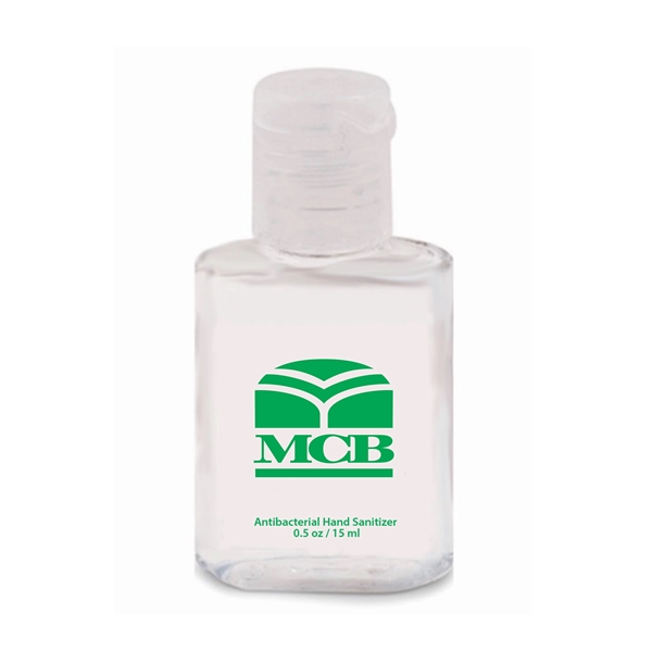 Clear color option for Square Antibacterial Hand Sanitizer