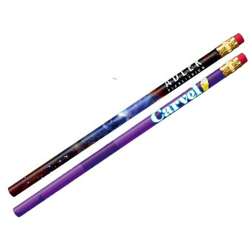 White color option for Thrifty Pencil With Pink Eraser, Full Color Digital