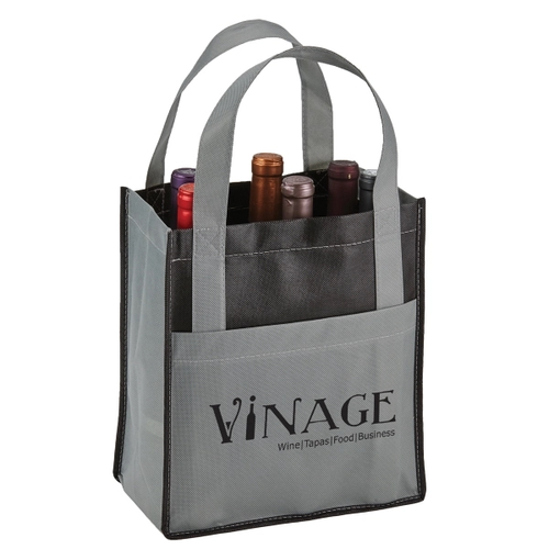 Main photo of Toscana Six Bottle Non Woven Wine Tote