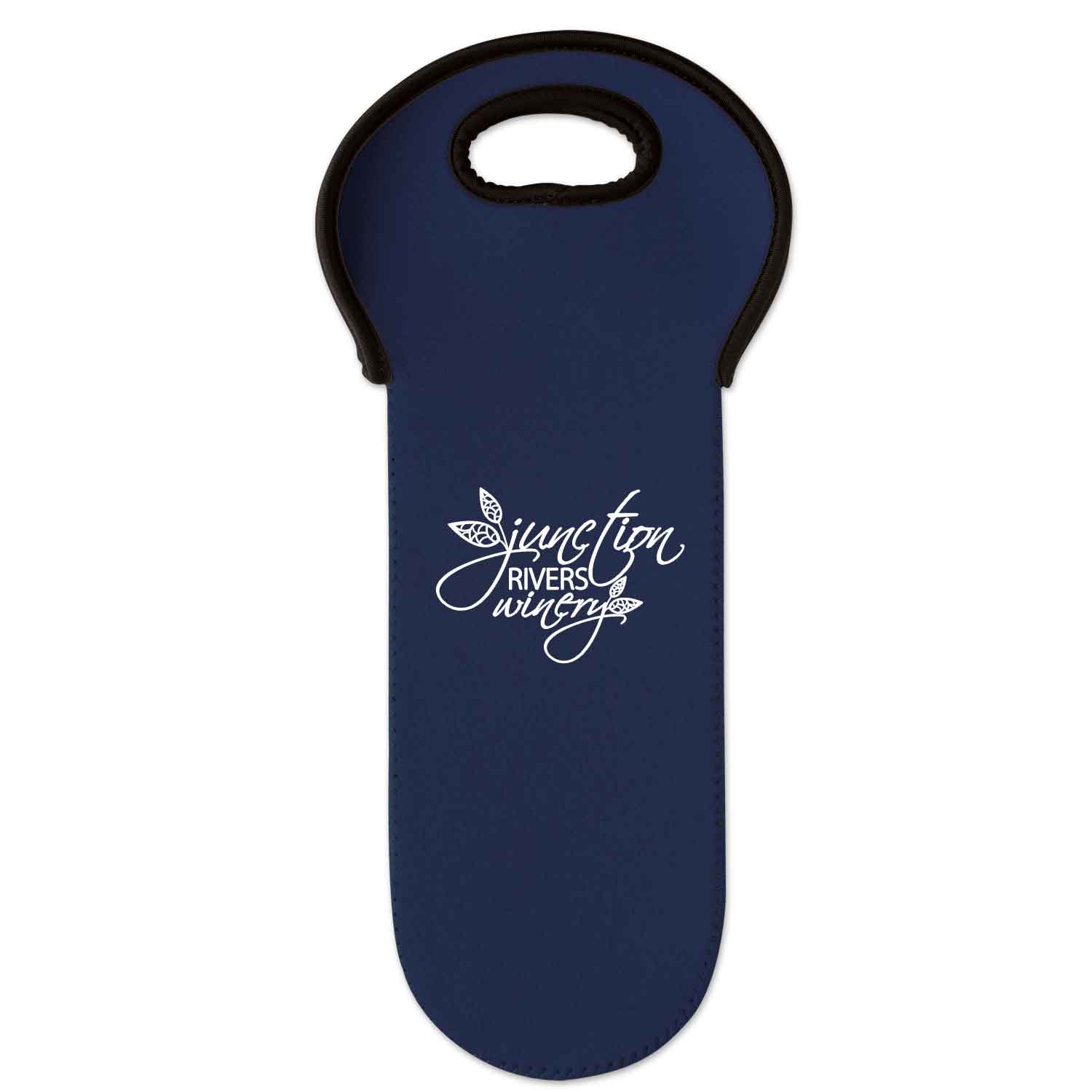 Navy color option for Neoprene Wine Holder