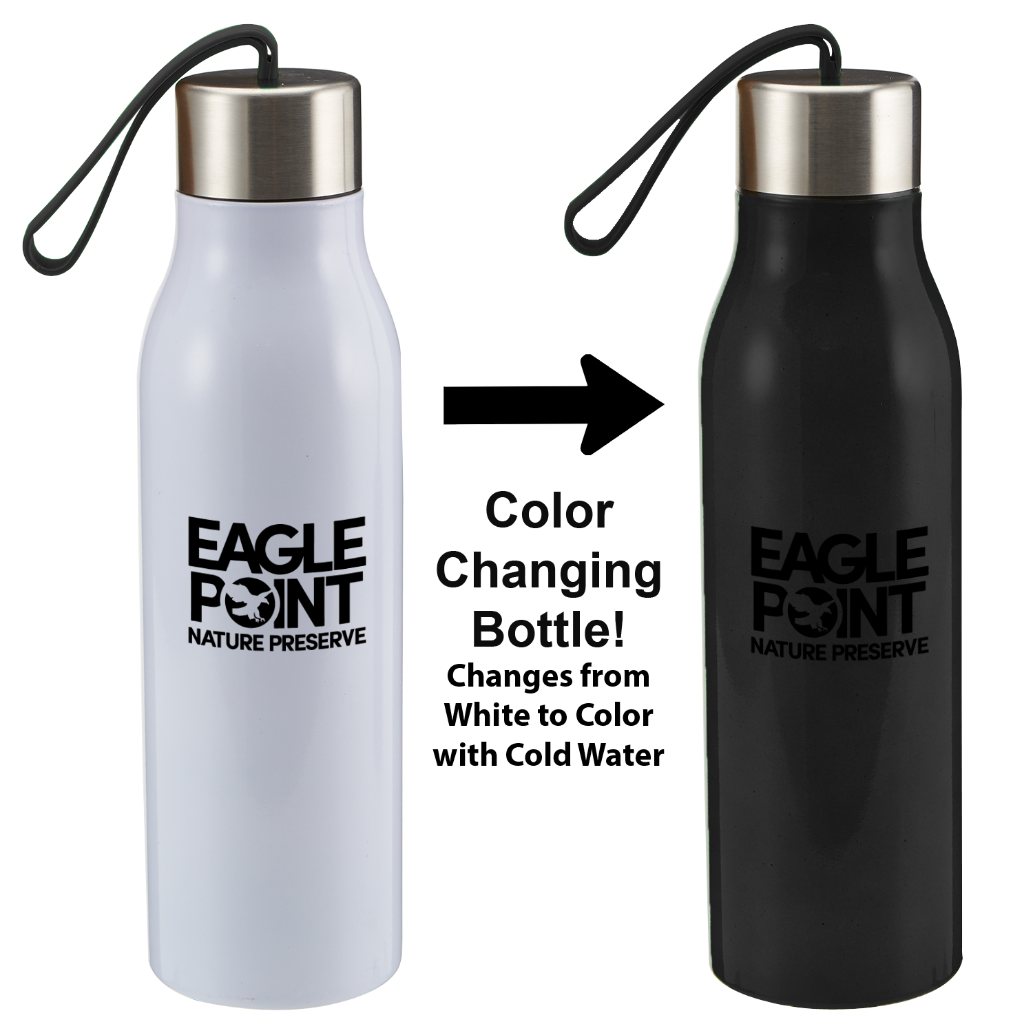 Black color option for 24oz Mood Stainless Steel Bottle