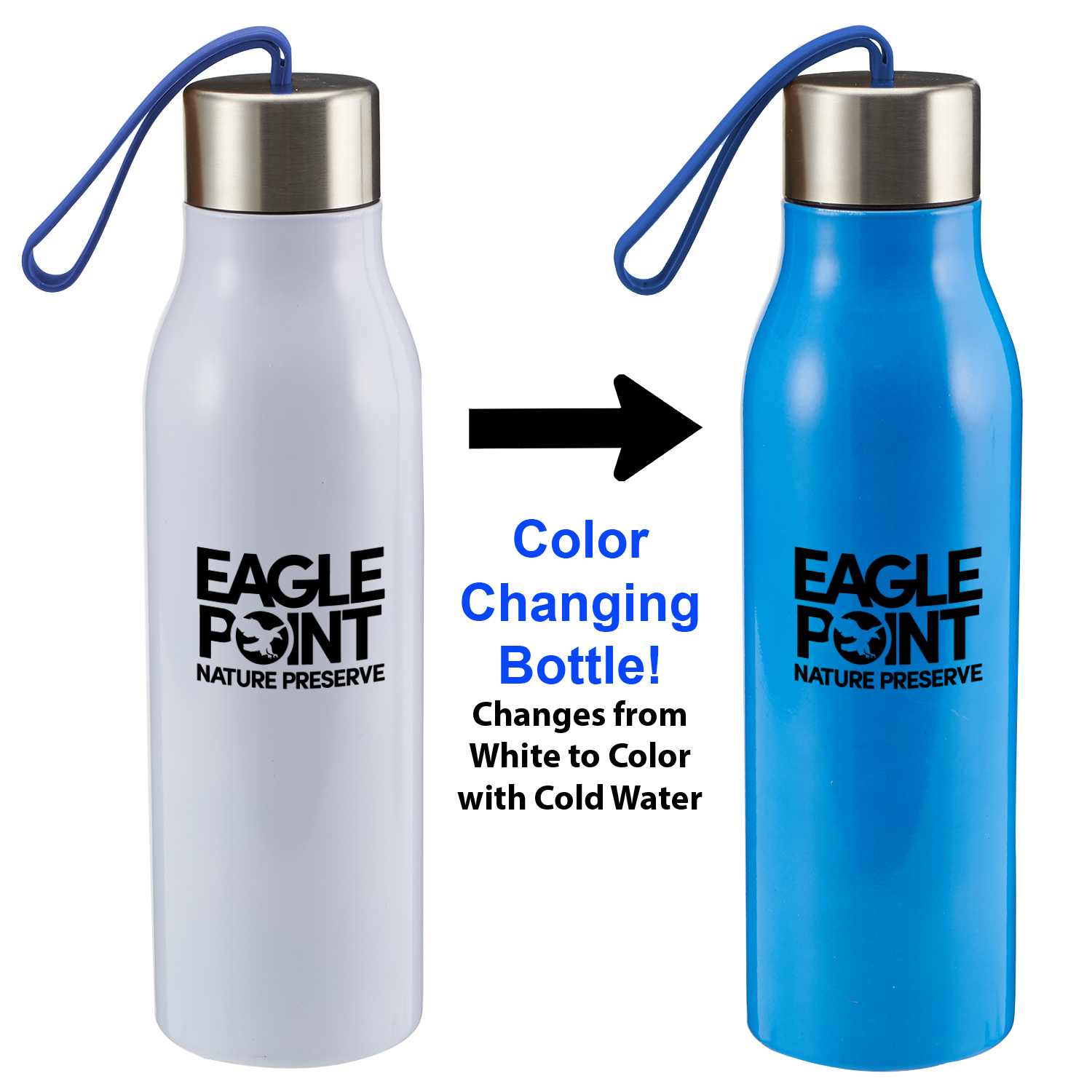 Blue color option for 24oz Mood Stainless Steel Bottle
