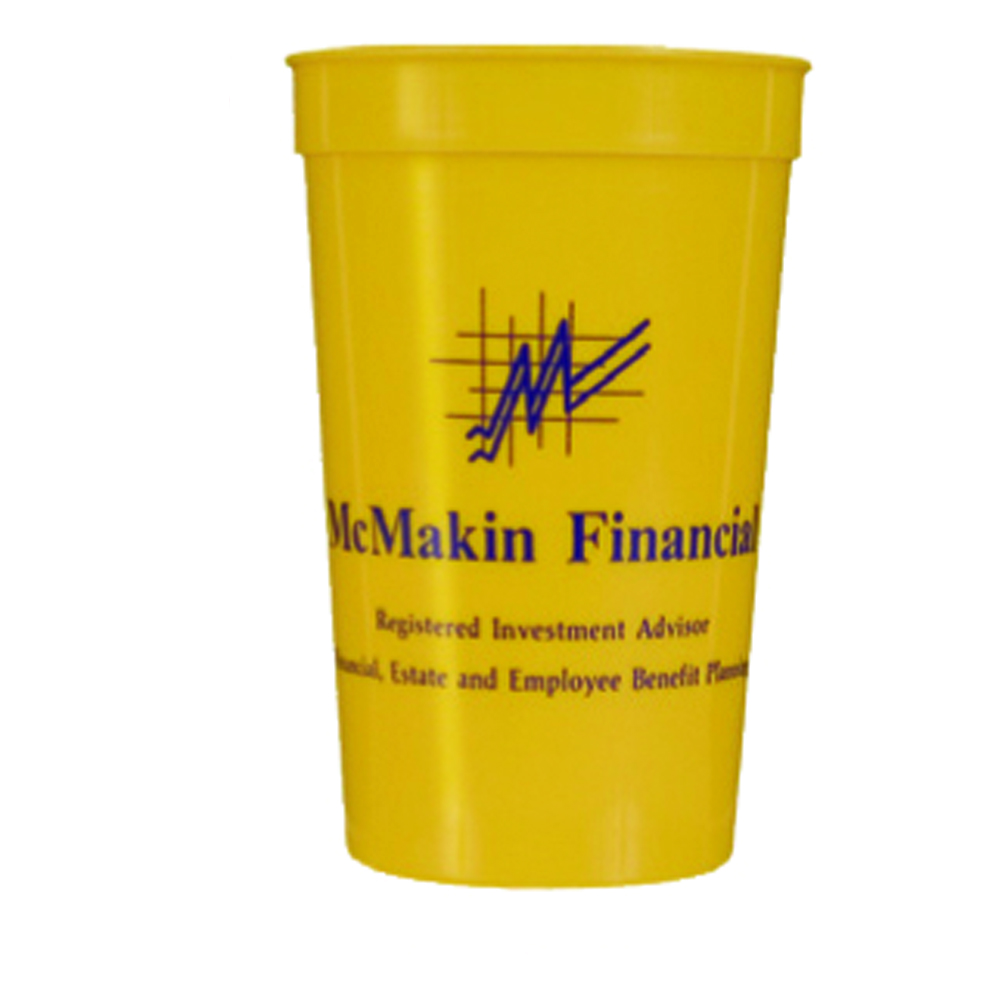 Yellow color option for 22 Oz. Smooth Stadium Cup