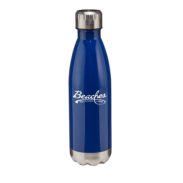 Navy Blue color option for 17 Oz. Cascade Stainless Steel Bottle