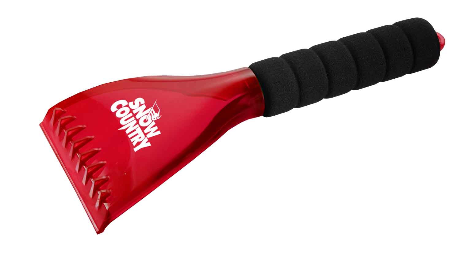Translucent Red color option for Gripper Ice Scraper