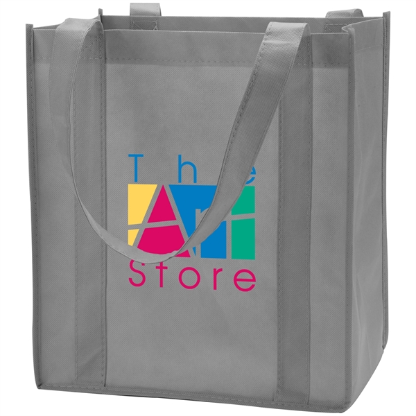 Gray color option for Non Woven Grocery Tote