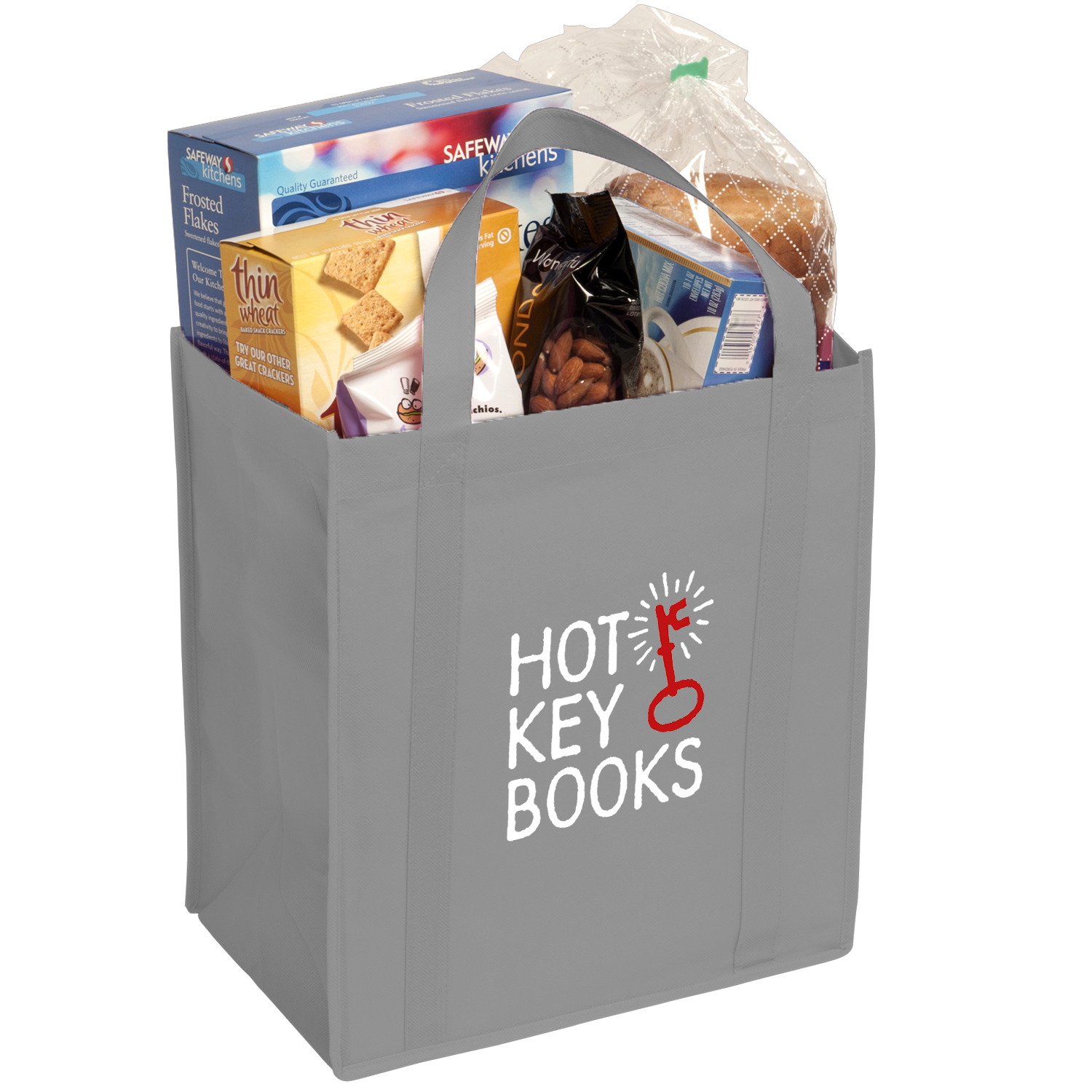 Grey color option for Non Woven Grocery Tote