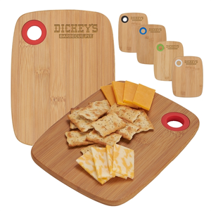 Photo of Small Bamboo Cutting Board W/Silicone Ring