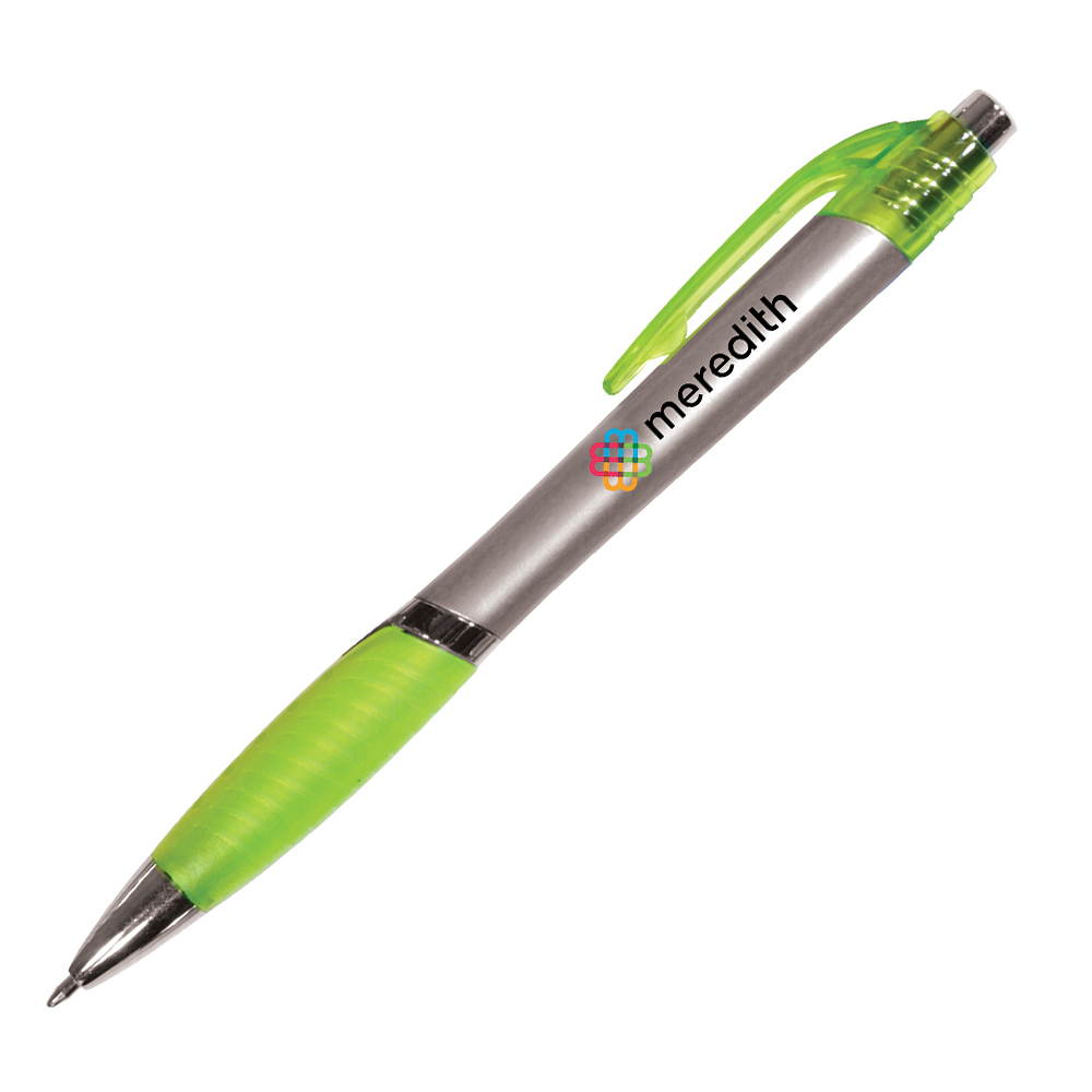 Lime Green color option for Ventura Grip Pen, Full Color Digital