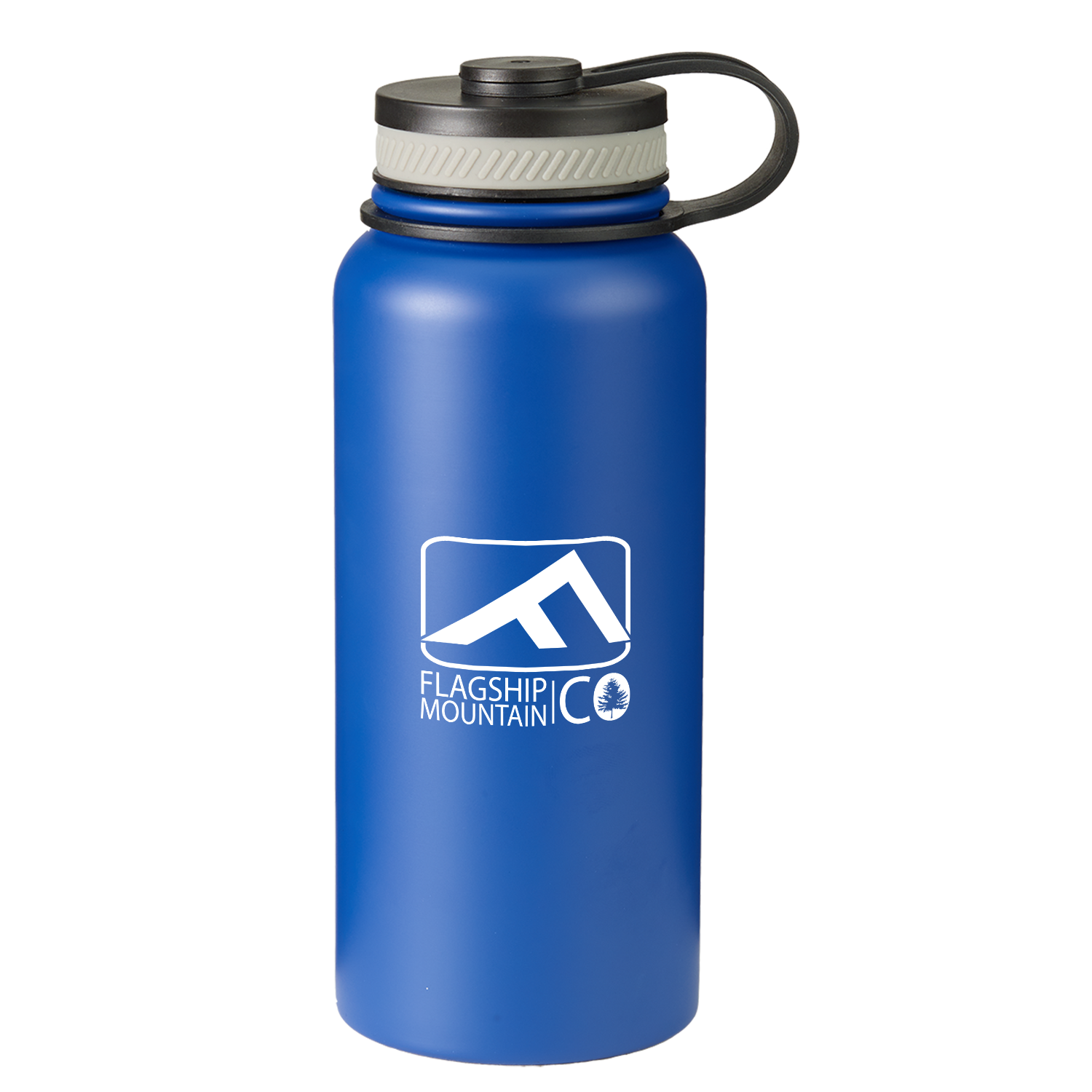 Matte Blue color option for 27 Oz. Rainier Stainless Steel Bottle