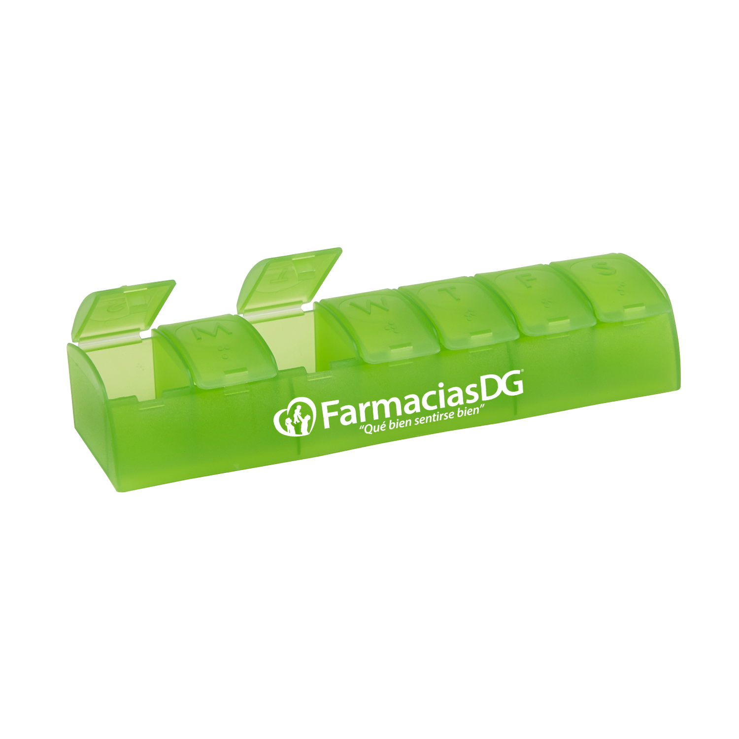 Translucent Lime color option for Quick Care™ 7 Day Med Minder