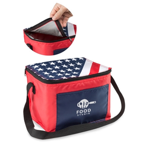 Photo of American Flag Lunch Bags