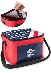 Photo of American Flag Lunch Bags