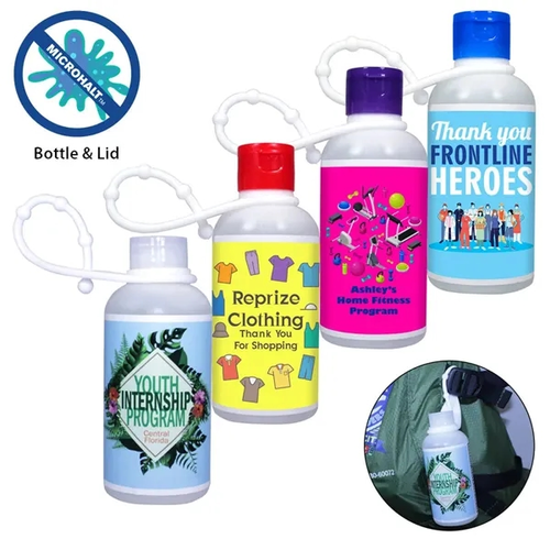 Main photo of 3 Oz. Gel Sanitizer With Lanyard , Full Color Digital