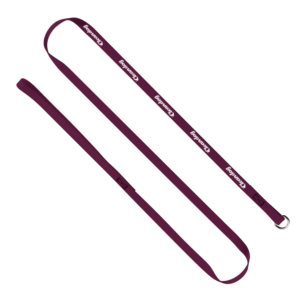 Burgundy color option for 1/2" X 60" Smooth Nylon Pet Slip Leash