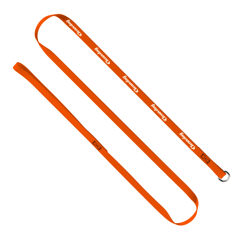 Orange color option for 1/2" X 60" Smooth Nylon Pet Slip Leash