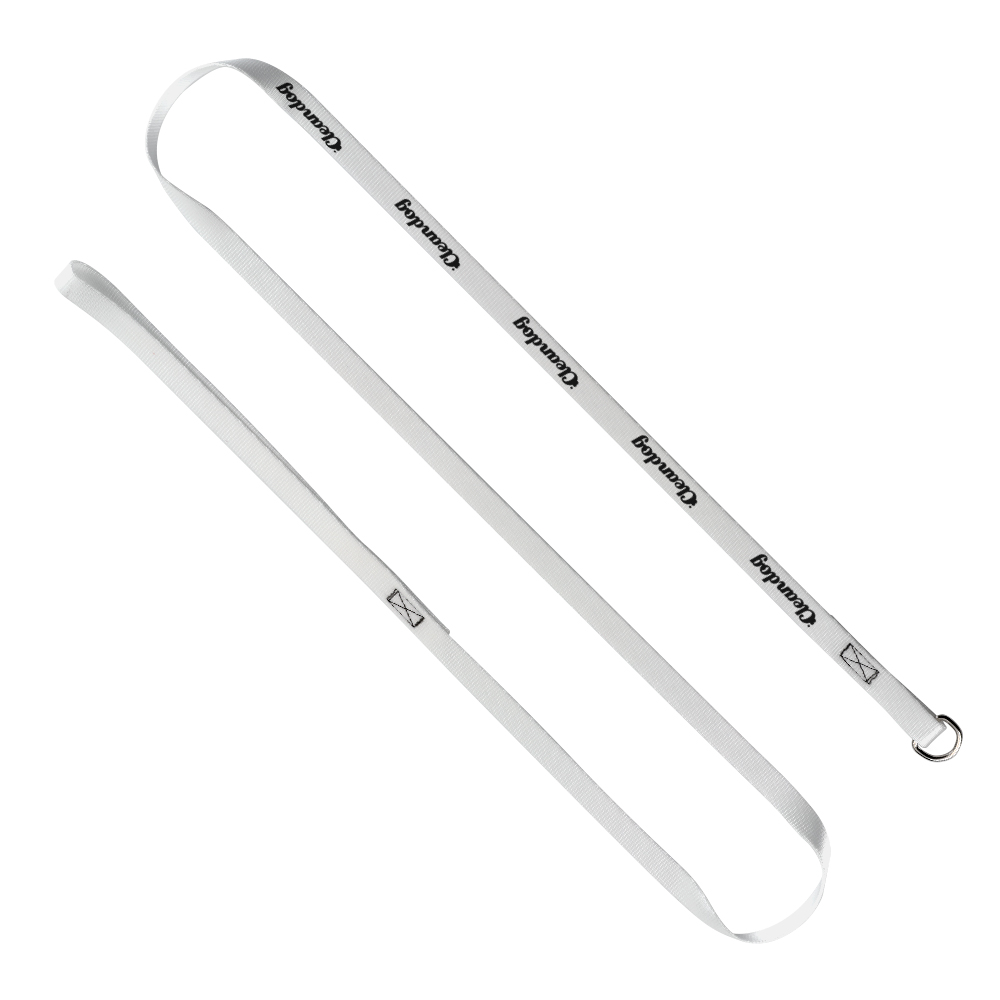 White color option for 1/2" X 60" Smooth Nylon Pet Slip Leash