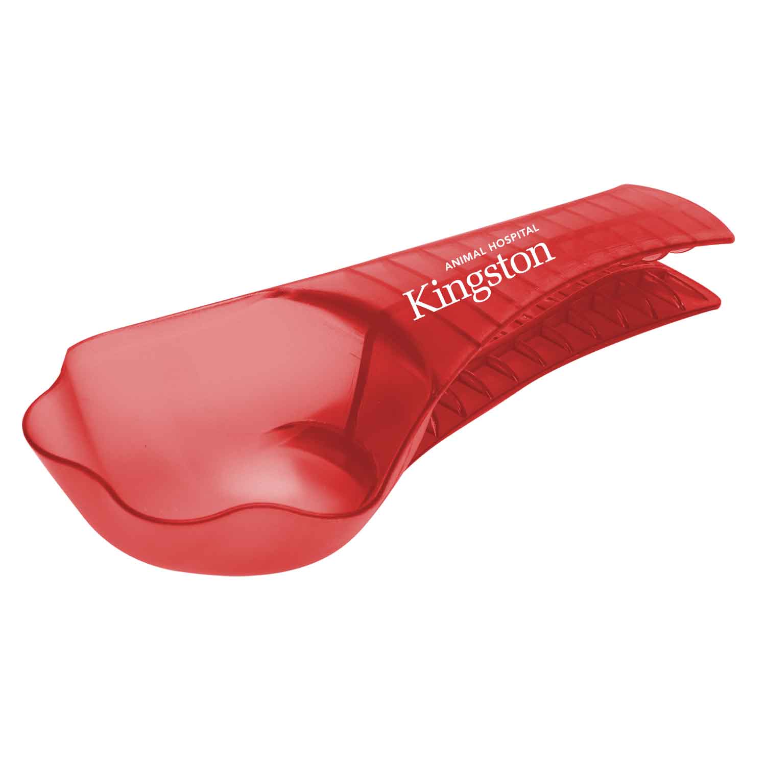 Translucent Red color option for Pet Food Scoop'n Clip™